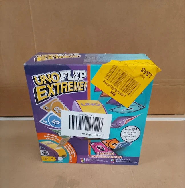 UNO Flip Extreme Card Game Kids Adults Family Party Design JCH61 Quality New