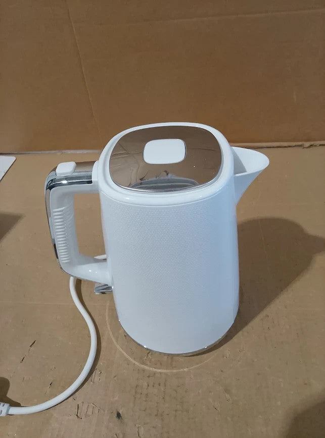Daewoo Stirling Collection Jug Kettle 1.7L User Friendly Easy Cleaning White