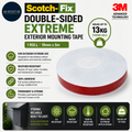 Scotch Fix Double Sided Extreme Exterior Mounting Tape 1 Roll 19mmx5m Outdoor