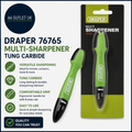 Draper 76765 Multi Sharpener Tung Carbide Draper 7.2x3x0.6cm 05010559767656