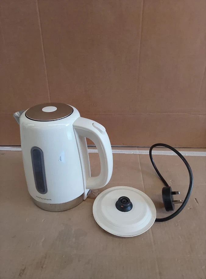 Morphy Richards Equip Jug Kettle 1.7L 3Kw Rapid Boil Removeable Limescale Filter