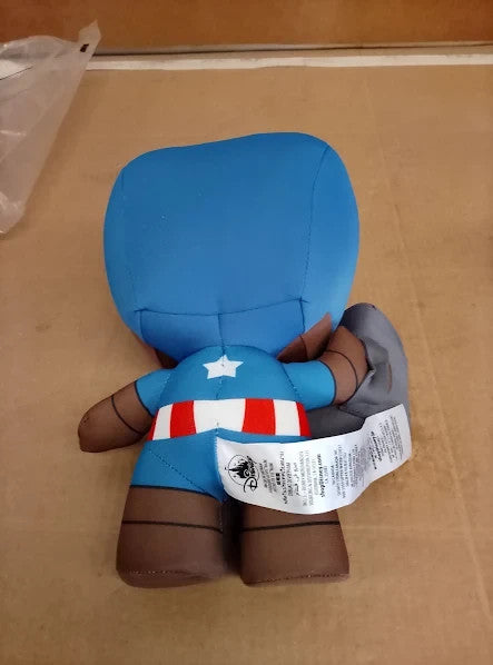 Disney Store Captain America Small Soft Plush Toy Marvel 12x18x28cm New