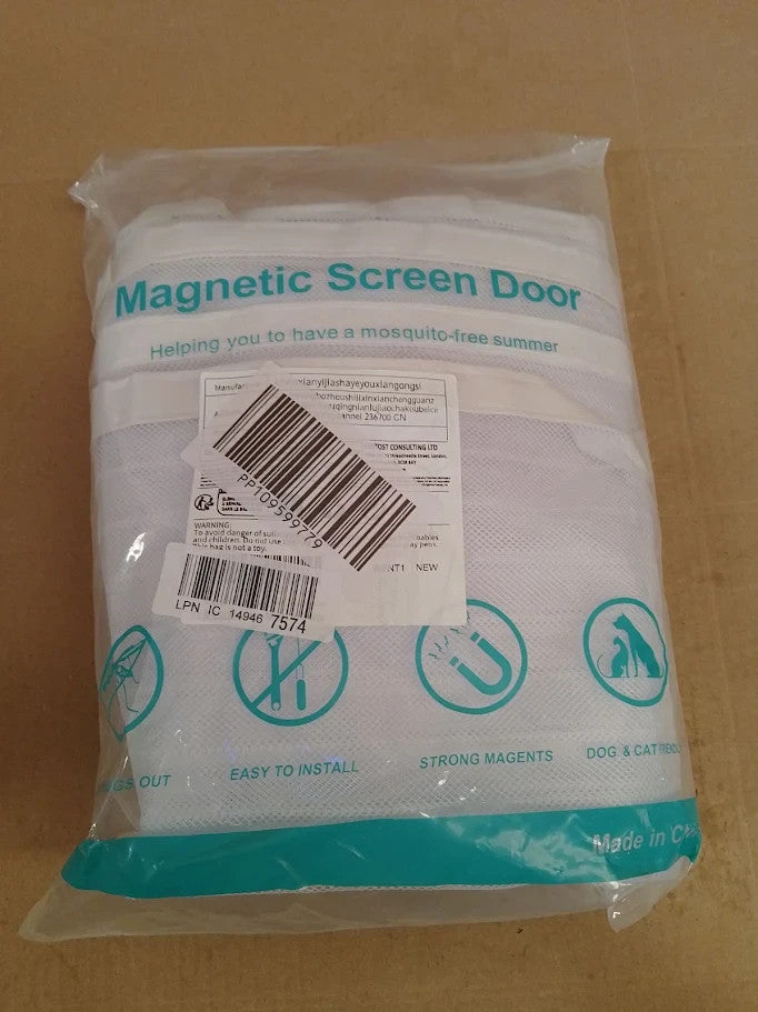 Magnetic Fly Screen Door 95x200cm Anti Mosquito Mesh Curtain Powerful New