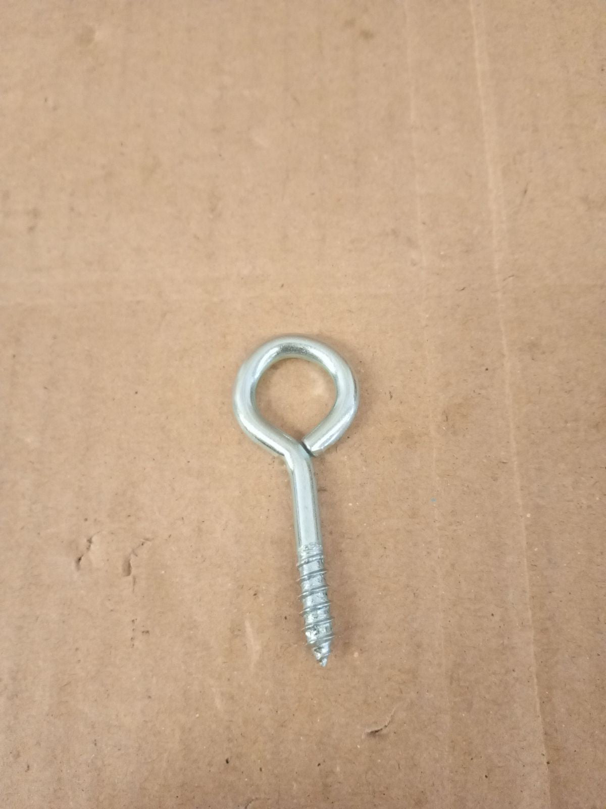 Merriway BH00319 12 Pieces Screw In Vine Eye 50mm 2in Zinc Plated New