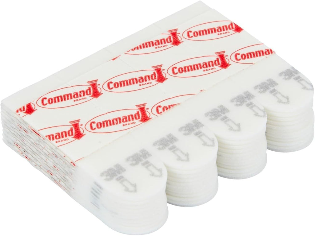 Command Poster 3M Adhesive Strips Value 52 Pieces White Hanging Posters New