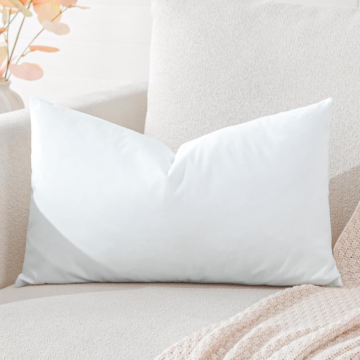 Artscope Luxury Velvet Cushion Covers Decorative Lumbar Pillowcases 30x50cm New