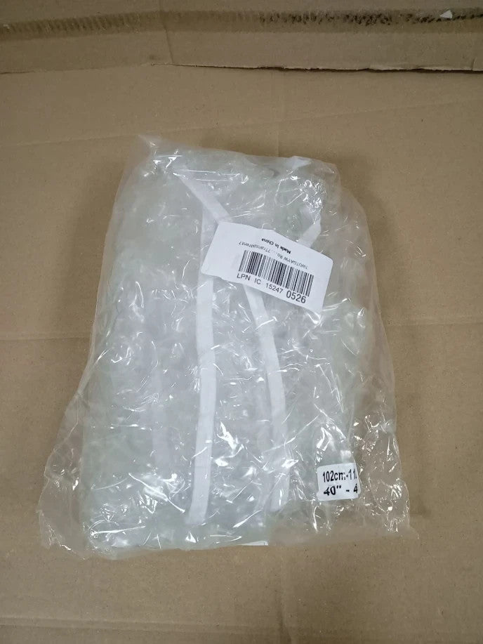 TWUTGAYW Round Waterproof PVC Tablecloth Elastic Edge Clear Table Cover New