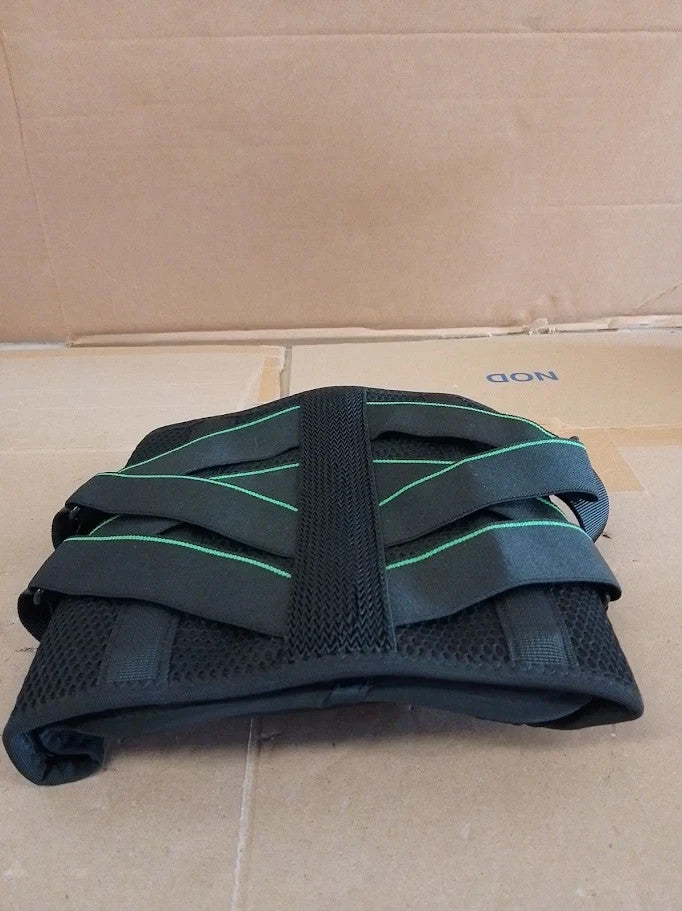 Freetoo Ergonomic Back Support Belt Unisex Lower Pain 7 Metal Stays Medium New