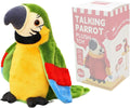 Cutiest Talking Parrot Mimicry Pet Speaking Plush Toy Repeat What You Say New