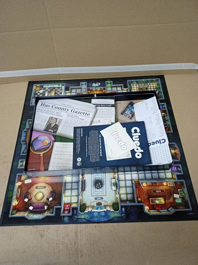 Hasbro Gaming Cluedo Board Game Reimagined ClassicDetective Mystery Games 8+