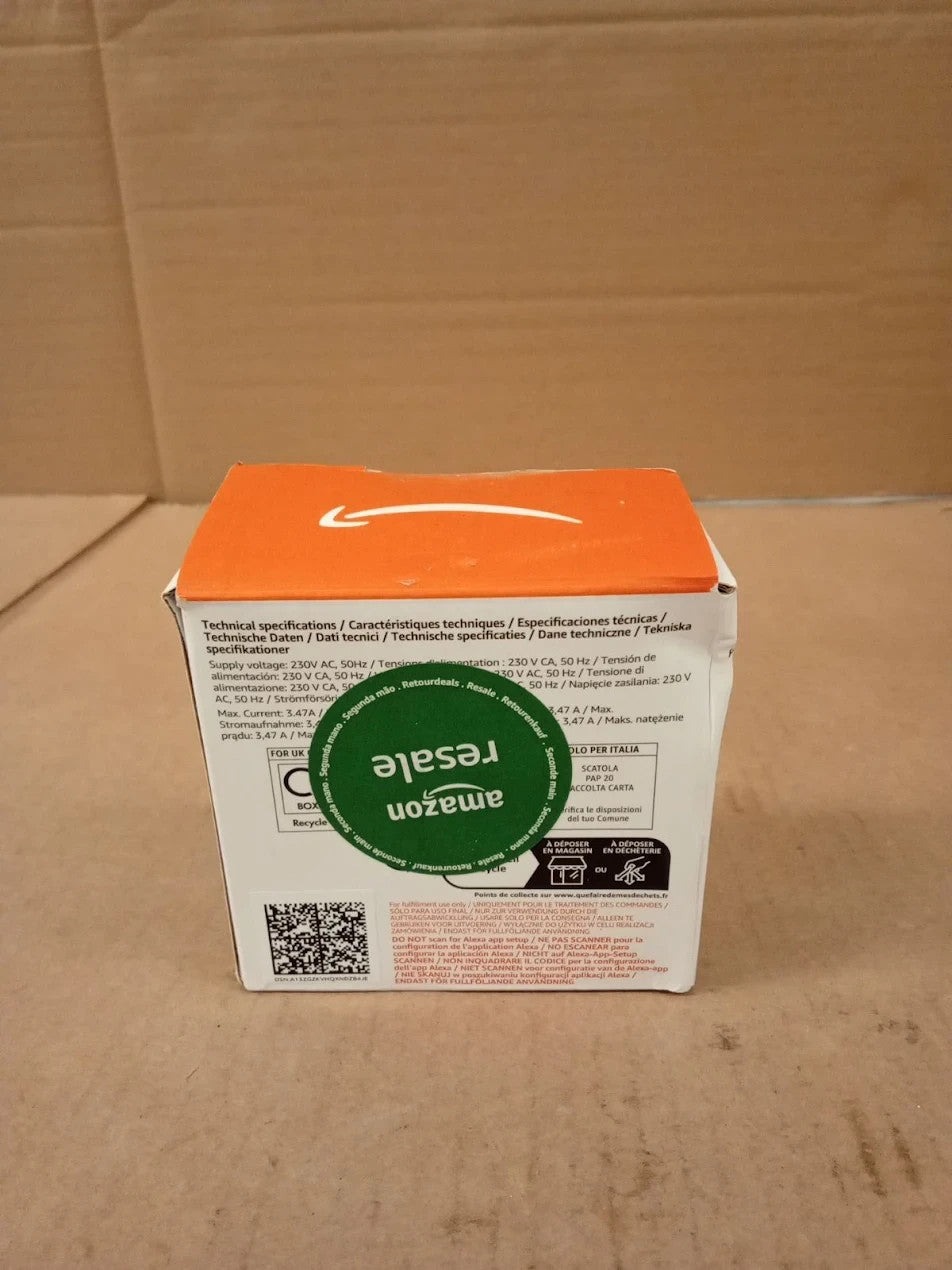Amazon Basics Smart Switch 1 Way Alexa Compatible No Hub 8x8x3.6cm White New
