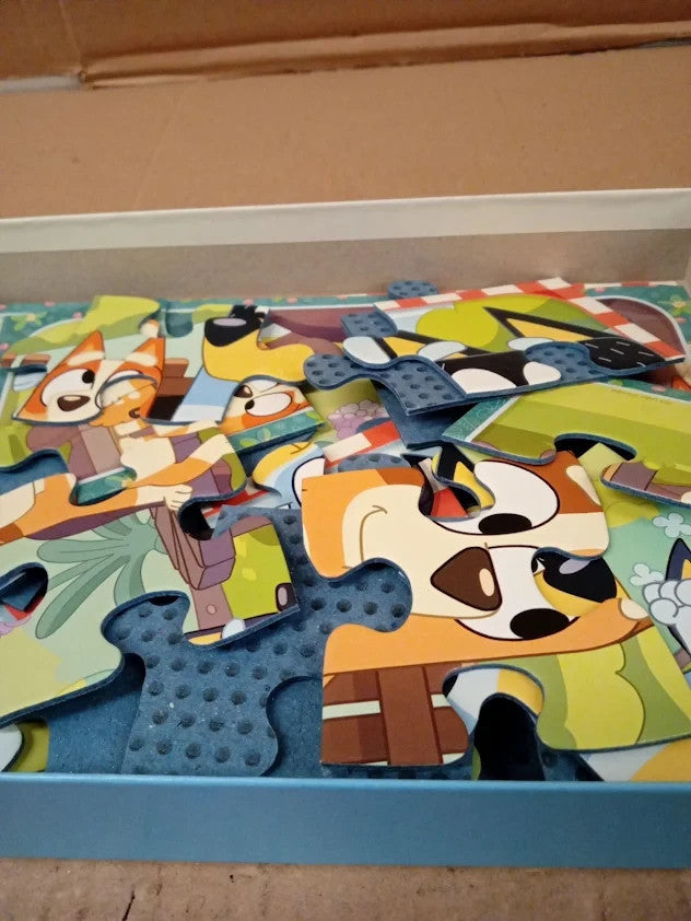Ravensburger Kinderpuzzle 2x12 Teile Bluey Family Time 3+ New