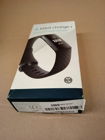 Fitbit Charge 3 Advanced Fitness Tracker Heart Rate Calorie Swim Sleep 19in