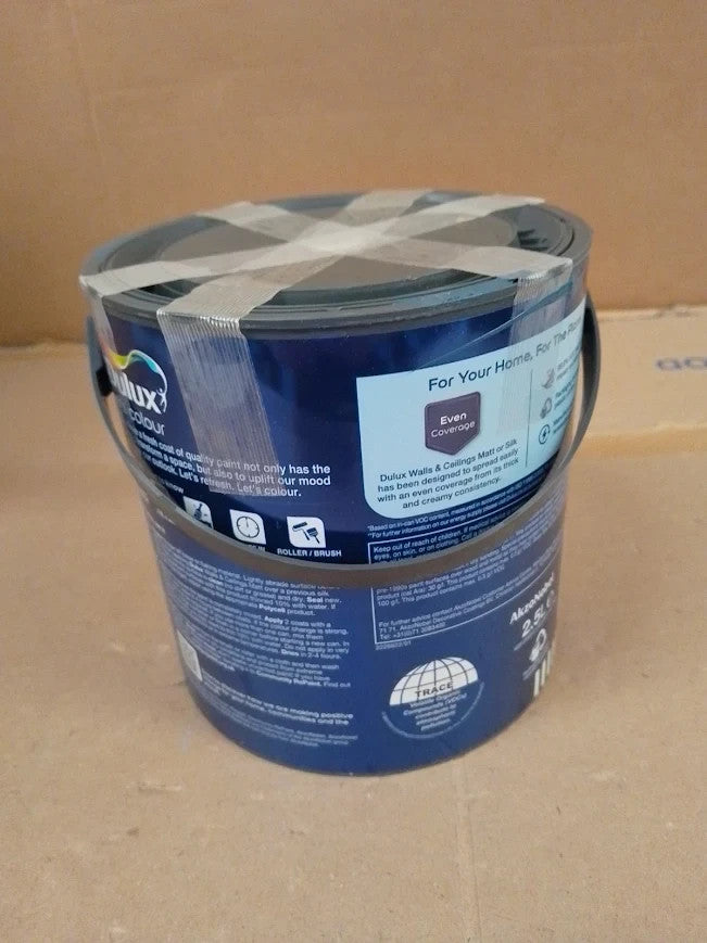 Duluix Silk Indigo Shade Interior Ceilings Walls Indoor 2.5L
