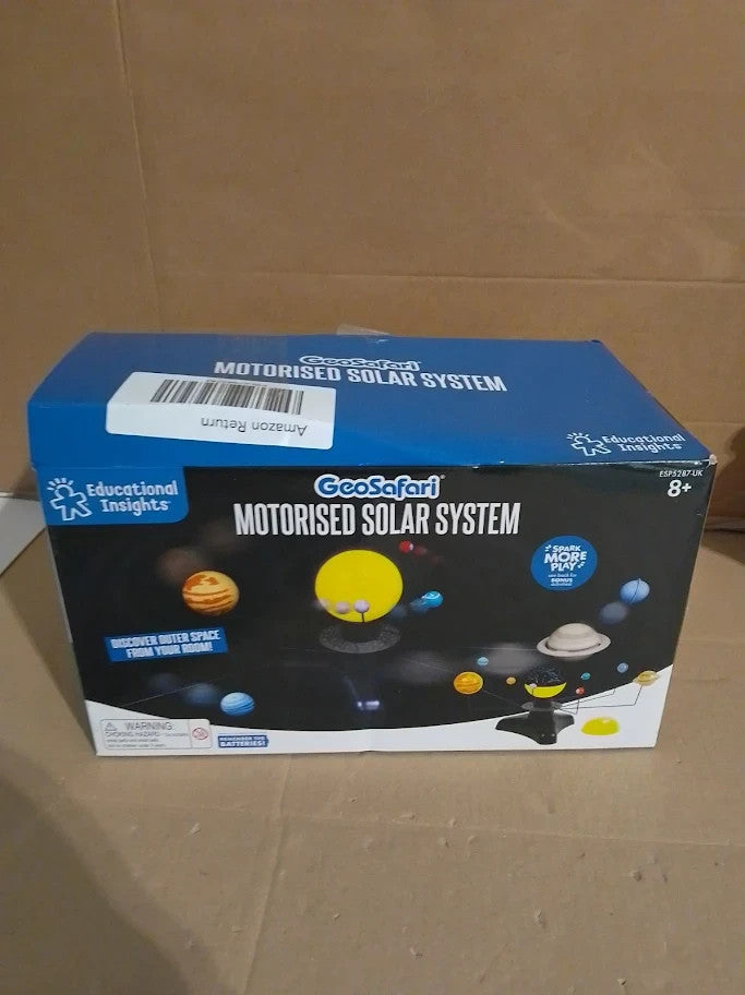 Learning Resources GeoSafari Motorized Solar System Ages 8+ STEM Space Toy New