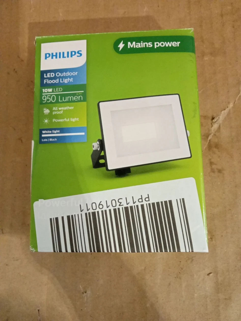PHILIPS Floodlight 10W White Light Without Motion Sensor Designed To Last