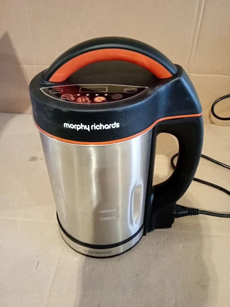 Morphy Richards Classic Soup Maker 1.6L Multi Settings 1000W 23.4x16.6x32.1cm