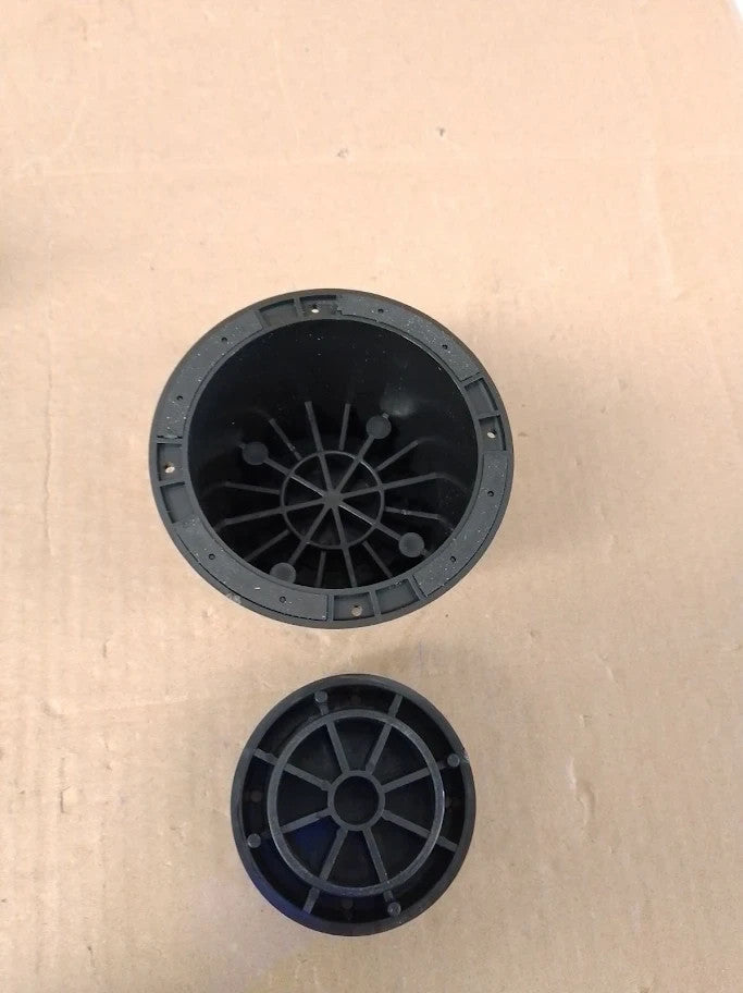 Pohove Round Bed Risers 4pc Chair Furniture Raisers 3.3in Table Leg New