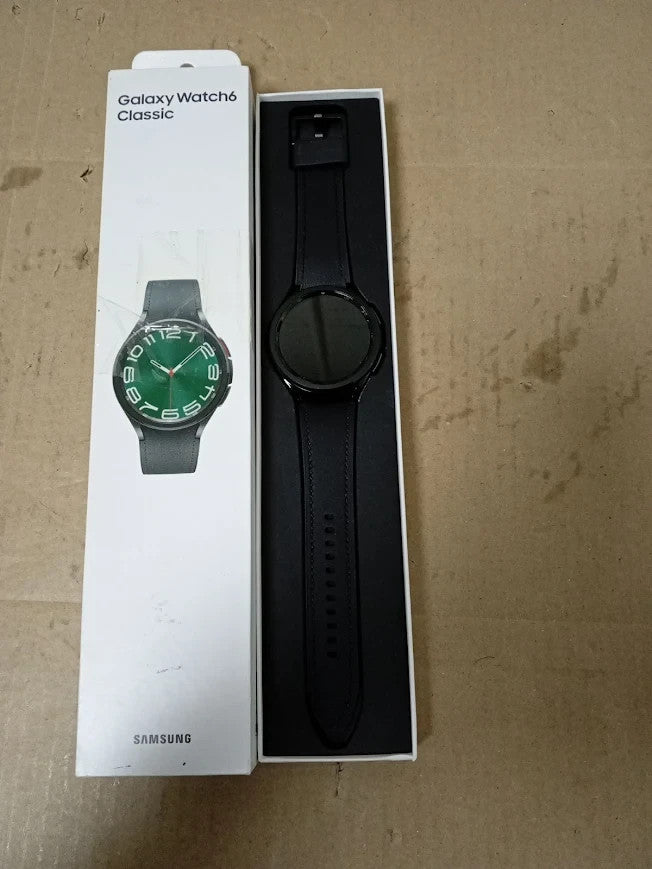 Samsung Galaxy Watch6 Smartwatch Fitness Tracker Bluetooth 47mm Black New