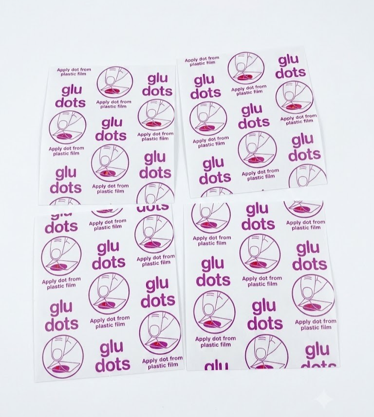 Bostik Extra Strong Glu Dots Clear Double Sided Adhesive Craft Fixing Design New