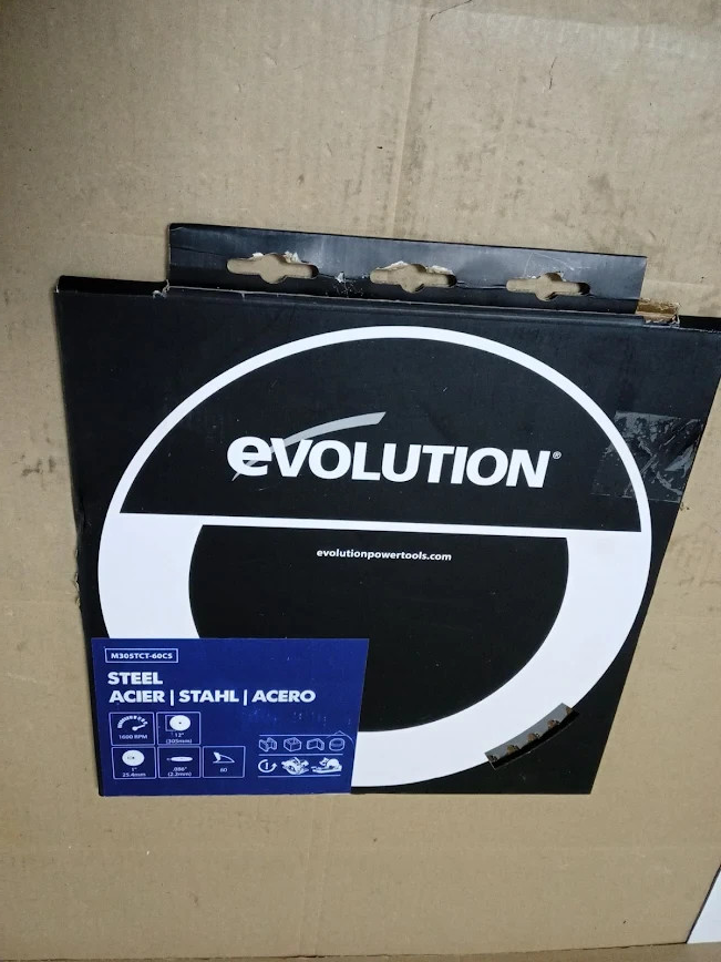 Evolution Power Tools 12BLADEST Mild Steel Carbide Tipped Blade 305mm