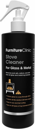 Furniture Clinic Stove Glass Metal Cleaner Clean Removes Ash Carbon New