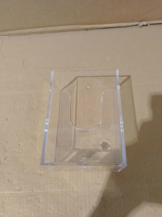 Caledonia Signs 58099 Wall Mounted Leaflet Dispenser 1/3 A4 Clear Holder Design
