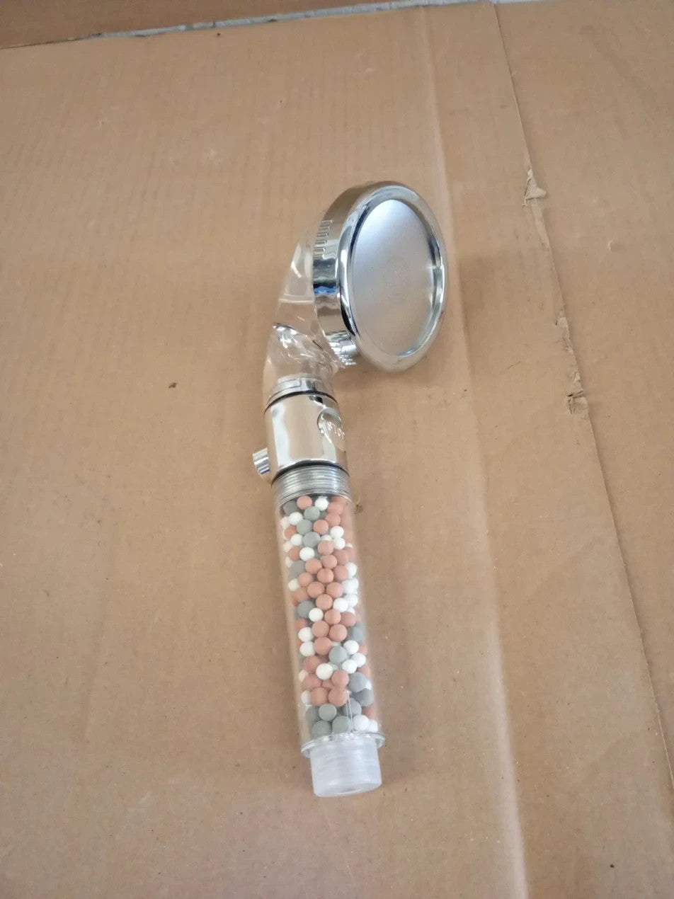 JML 3 Function Pure Shower Head Chrome Silver Easy Clean 1 Pack