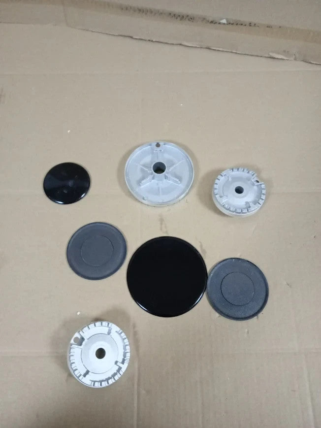 7pc Oven Gas Hob Covers Cooker Hat Set Cooker Burner Cap Flame Lid Kit