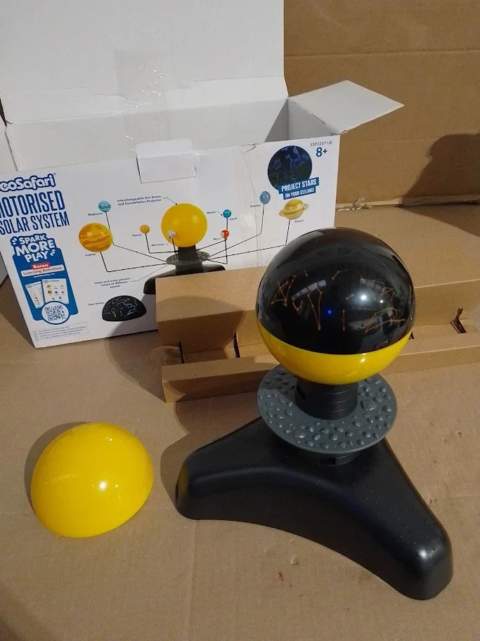 Learning Resources GeoSafari Motorized Solar System Ages 8+ STEM Space Toy New
