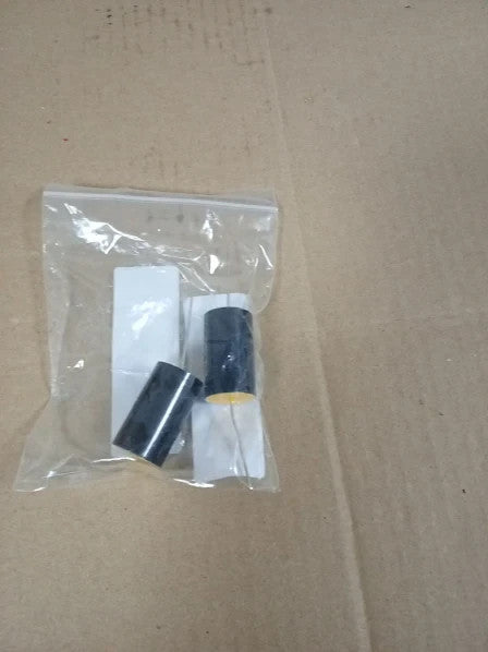 Patikil 4.7uF 250AC 400DC V Axial Capacitor 2pcs CBB20 Black New
