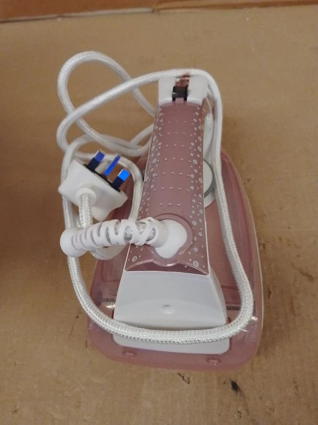 Russell Hobbs Pearl Glide Steam Iron Pearl Infused Ceramic Soleplate 2600W 23972