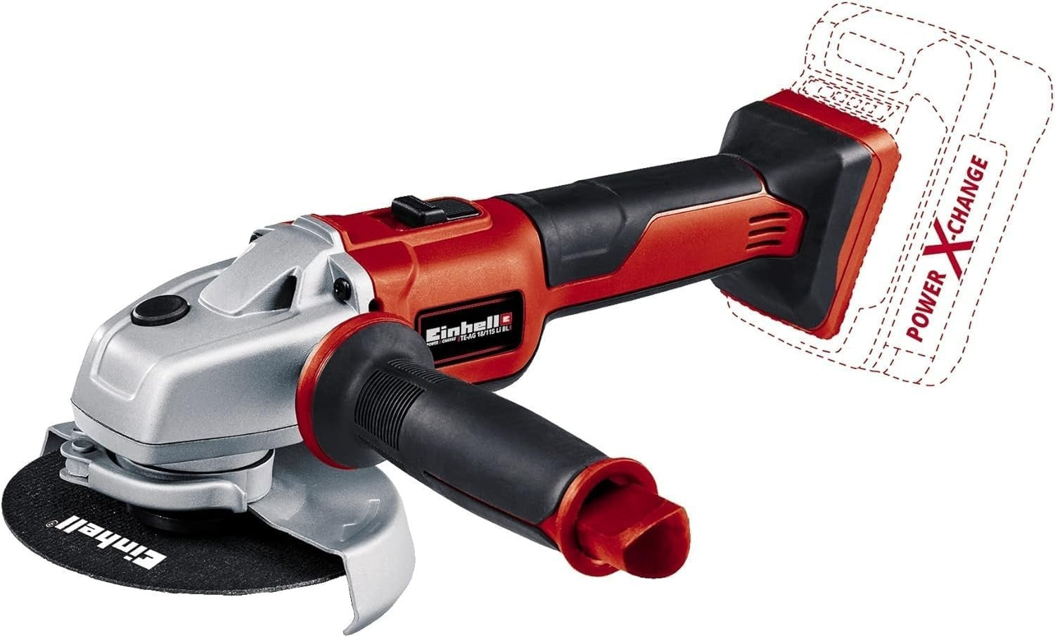 Einhell Power X Change Brushless 115mm Cordless Angle Grinder Cutting New