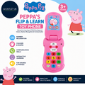 Peppa Pig PP06 Peppa Flip Learn Toy Phone Kids Interactive Learning Child 3+