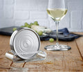 Wmf Loft Coaster Set Silver 4 Piece Stainless Steel and Plastic Silver New