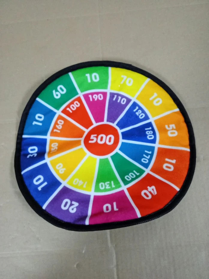 Baker Ross FN488 Dartboard Set Kids Indoor Target Game Kit Multi Colored Design