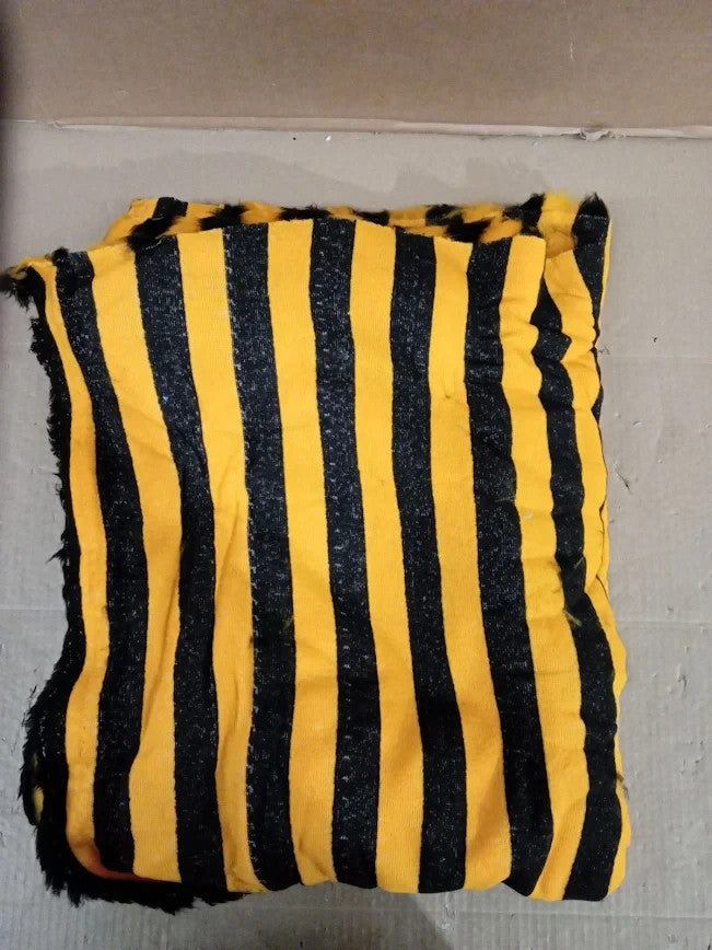 Animal Fun Faux Fur Fabric Material Bumble BEE 1m 150x100cm