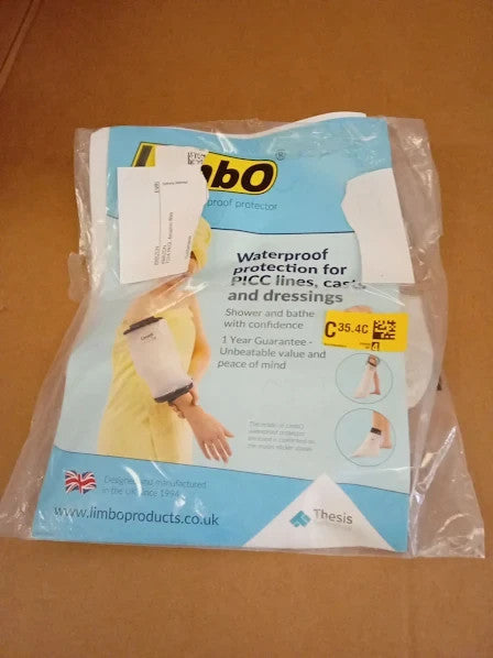 Limbo Waterproof Cast Dressing Protector Cover M85 40 To 54cm Upper Arm New