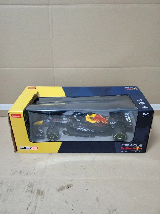CMJ RC Cars Oracle Red Bull Racing F1 RC Remote Control RB18 Scale 1:18 New