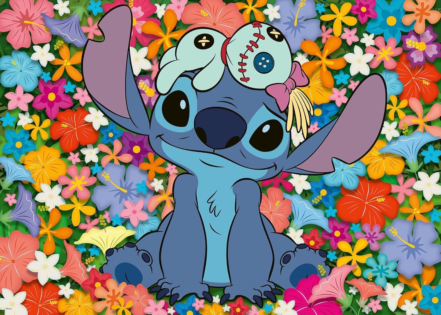 Ravensburger Disney Lilo Stitch 1000Pcs  Jigsaw Puzzle Vibrant Character 12+ New