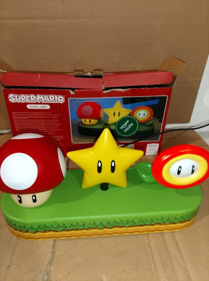 Paladone Super Mario Icon Light Officially Licensed Mario Brothers Free Standing