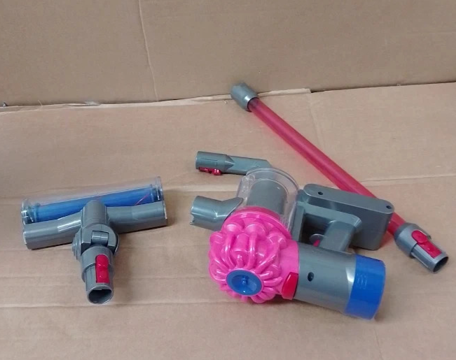 Casdon Dyson Toy Vacuum Cleaner Pink Official Licensed Kids Role Play 3+ New