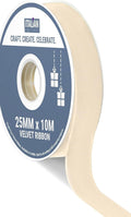 Italian Options Luxury Single Face Velvet Ribbon Crafting 10x0.03m New