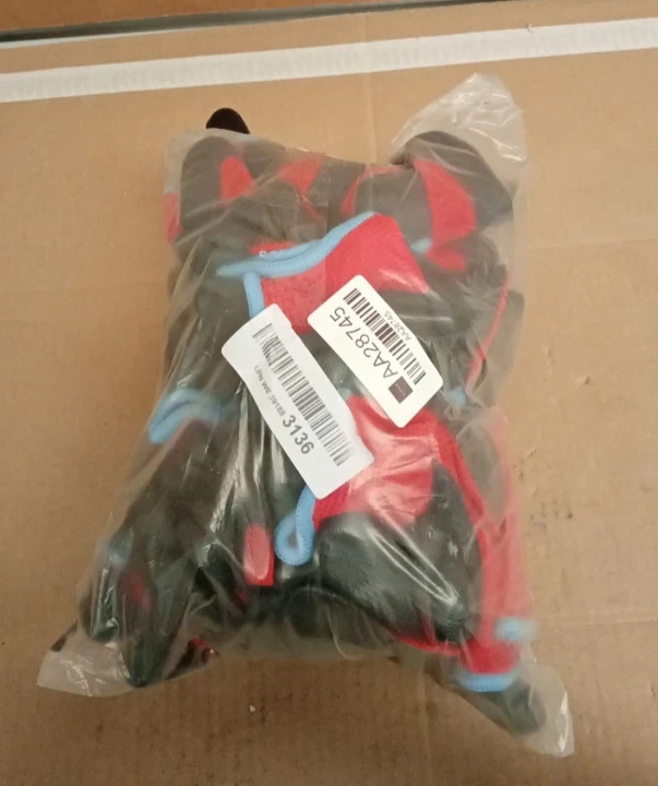 Velway Safety Work Gloves PU Coated Non Slip Gardening XL Red Durable Design New