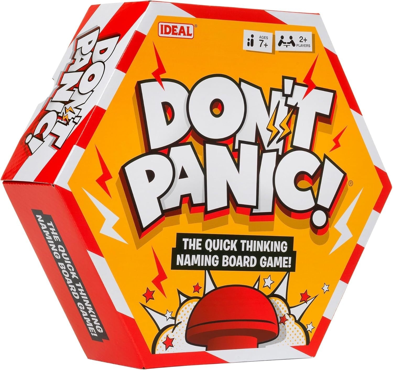 Ideal Don't Panic Board Game The Quick Thinking Family Rapid Fire Quest 8+ New