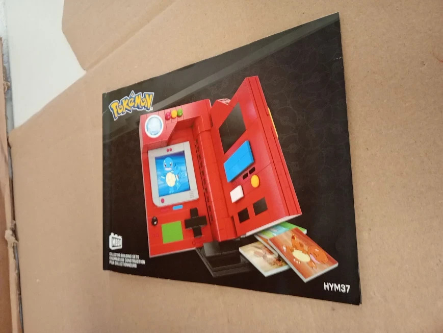 Mega Pokemon Adult Buildable Kanto Region Pokedex Building Toy HYM37 13+