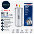 Bosch N2220 Diesel Fuel Filter Water Separator Injection System Protection