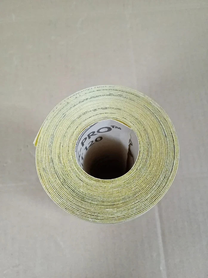 Axus Decor Alox-Pro Sandpaper Roll 120 Grit 5mx115mm Aluminium Oxide Design New