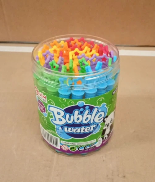Ram Bubbles Kids Bubble Wands 5ml Garden Party Bag Filler 3+ Design New