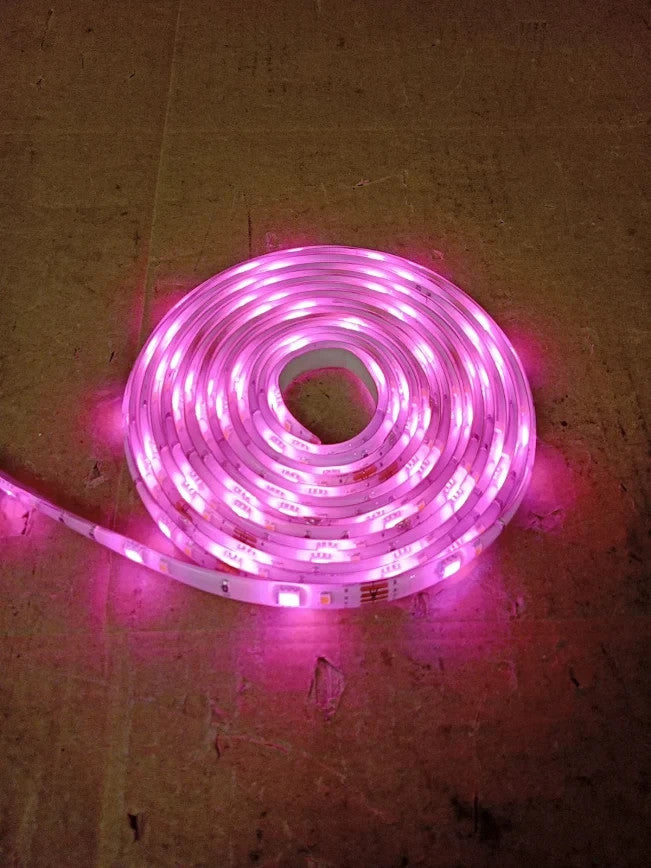 Amazon Basics Smart LED Light Strip 5m RGB Tunable White Works Alexa Only